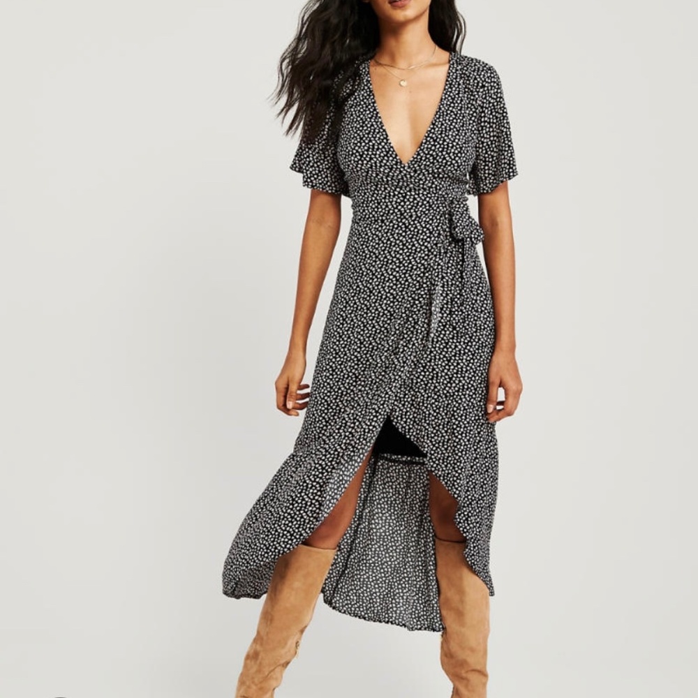 Abercrombie & fitch wrap dress